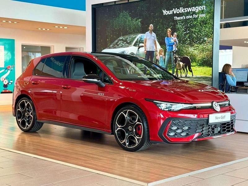 Red Used 2025 VW Golf VIII GTI Hatchback | £38,499 (Expensive) - Image 1/4