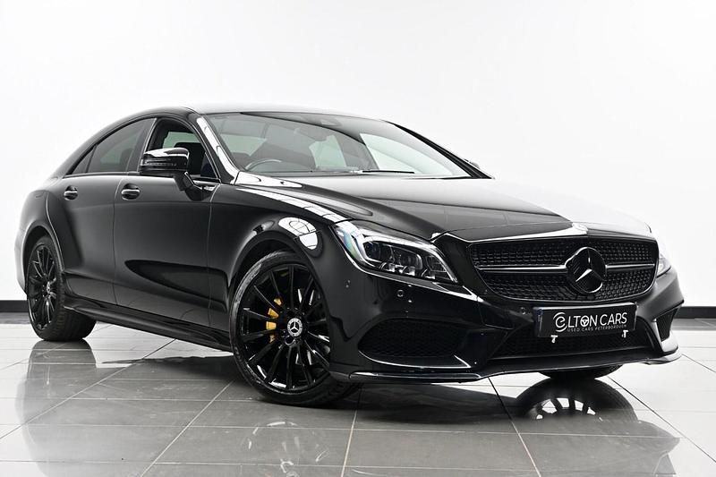 Black Used 2016 Mercedes CLS220 AMG line Coupe | £14,995 (Fair price) - Image 1/4