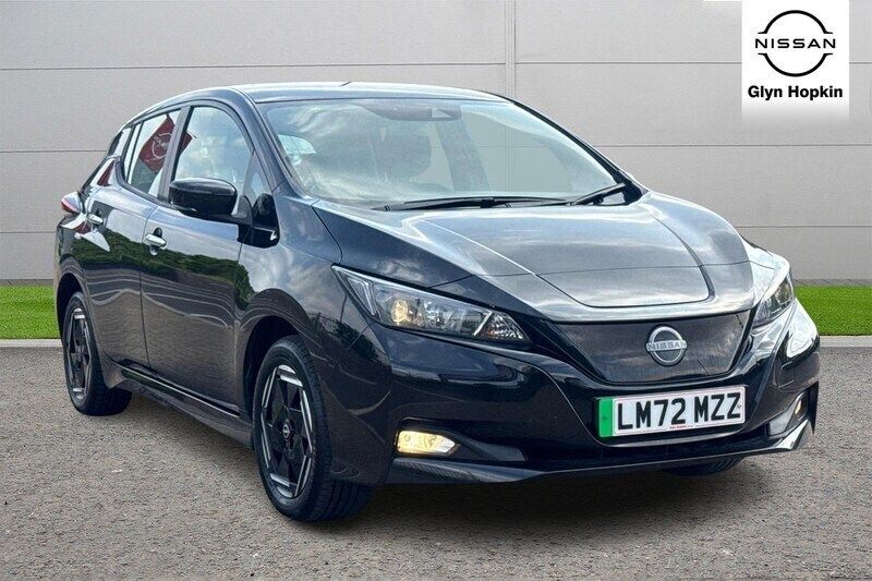 Black Used 2022 Nissan Leaf Acenta Hatchback | £10,845 (Good price) - Image 1/4