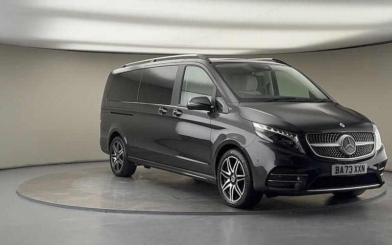 Grey Used 2023 Mercedes V300 AMG line MPV | £64,050 (Fair price) - Image 1/4