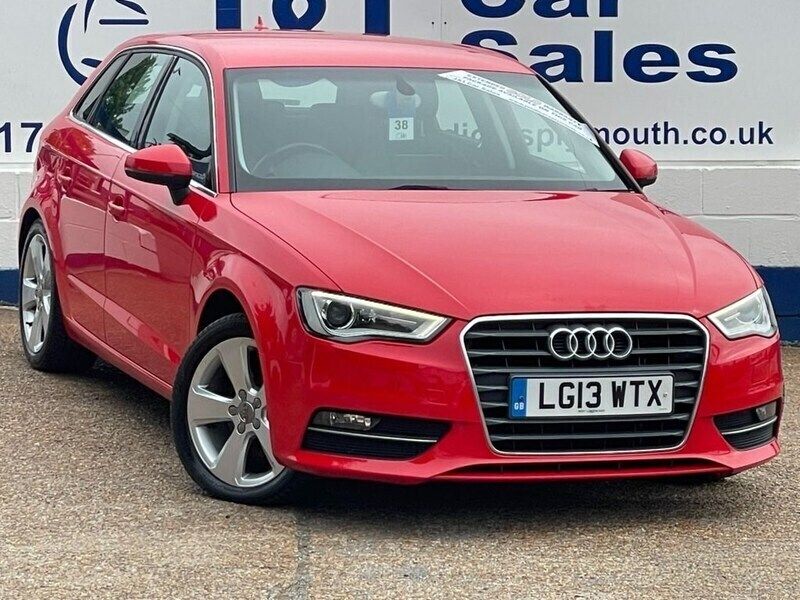 Red Used 2013 Audi A3 Sportback Sport Hatchback | £7,995 (A bit pricey) - Image 1/3