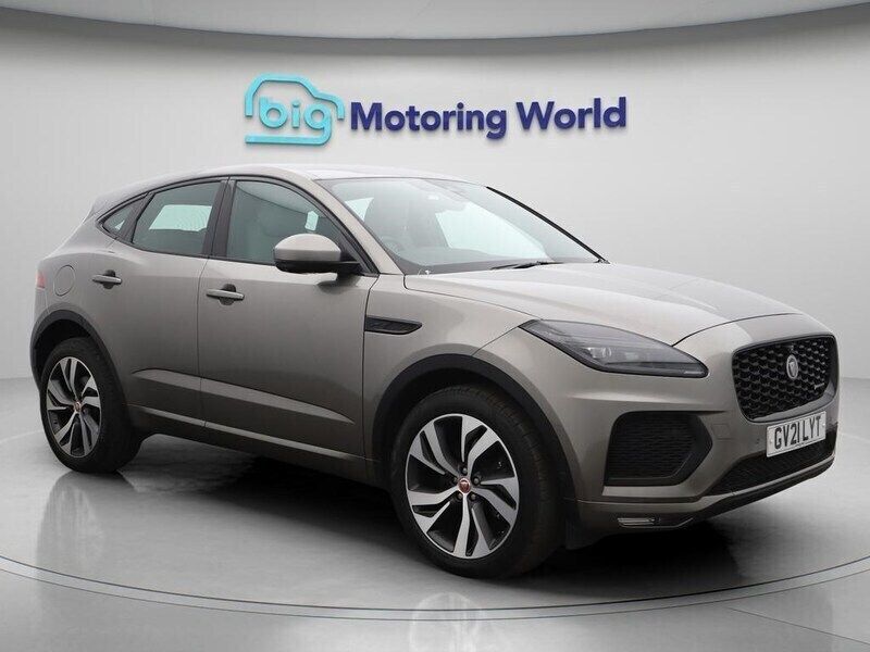 Silver Used 2021 Jaguar E-Pace R-Dynamic SUV | £24,800 (Expensive) - Image 1/4
