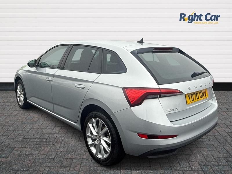 Used Skoda Scala SE L 115 HP (84 kW) 2020 Silver Hatchback