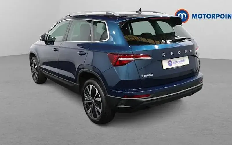 Used Skoda Karoq SE L 150 HP (110 kW) 2023 Blue SUV