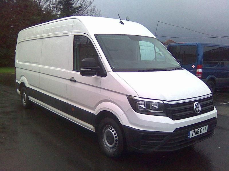 White Used 2018 VW Crafter Startline Van | £9,995 (Good price) - Image 1/4