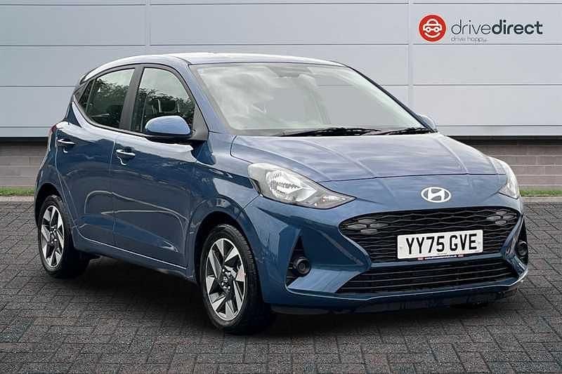 New Hyundai i10 Advanced 79 HP (58 kW) 2025 Pearl  vibrant blue Hatchback