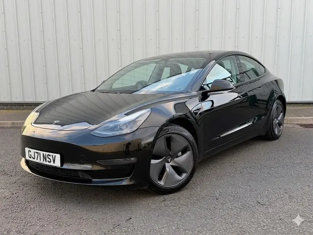 Usado Tesla Model 3 Long Range AWD 366 kW (498 CV) 2021 Negro Berlina