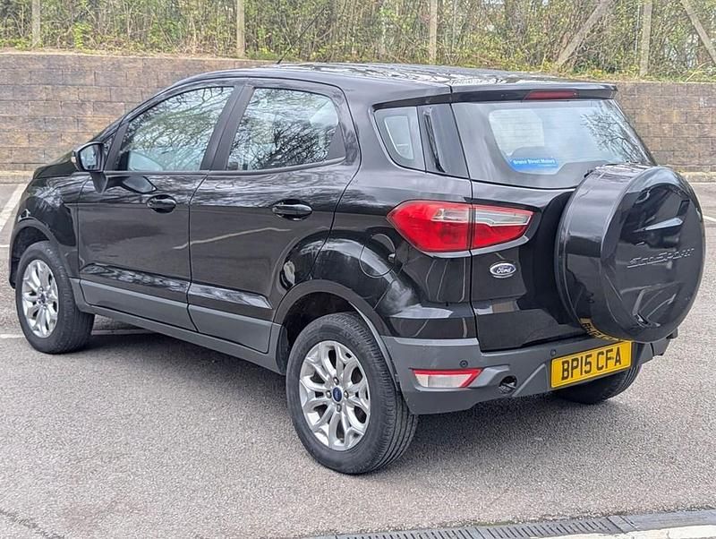 Used Ford Ecosport Zetec 112 HP (82 kW) 2015 Black SUV