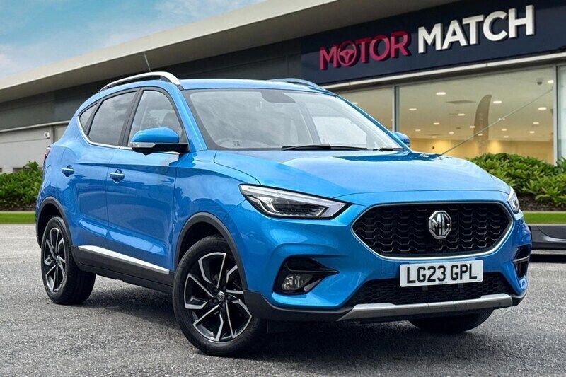 Blue Used 2023 MG ZS Exclusive Sedan | £16,290 (Fair price) - Image 1/4