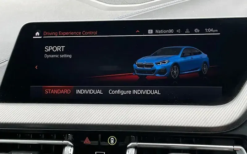 Used BMW 218 M Sport 136 HP (100 kW) 2021 Blue Coupe