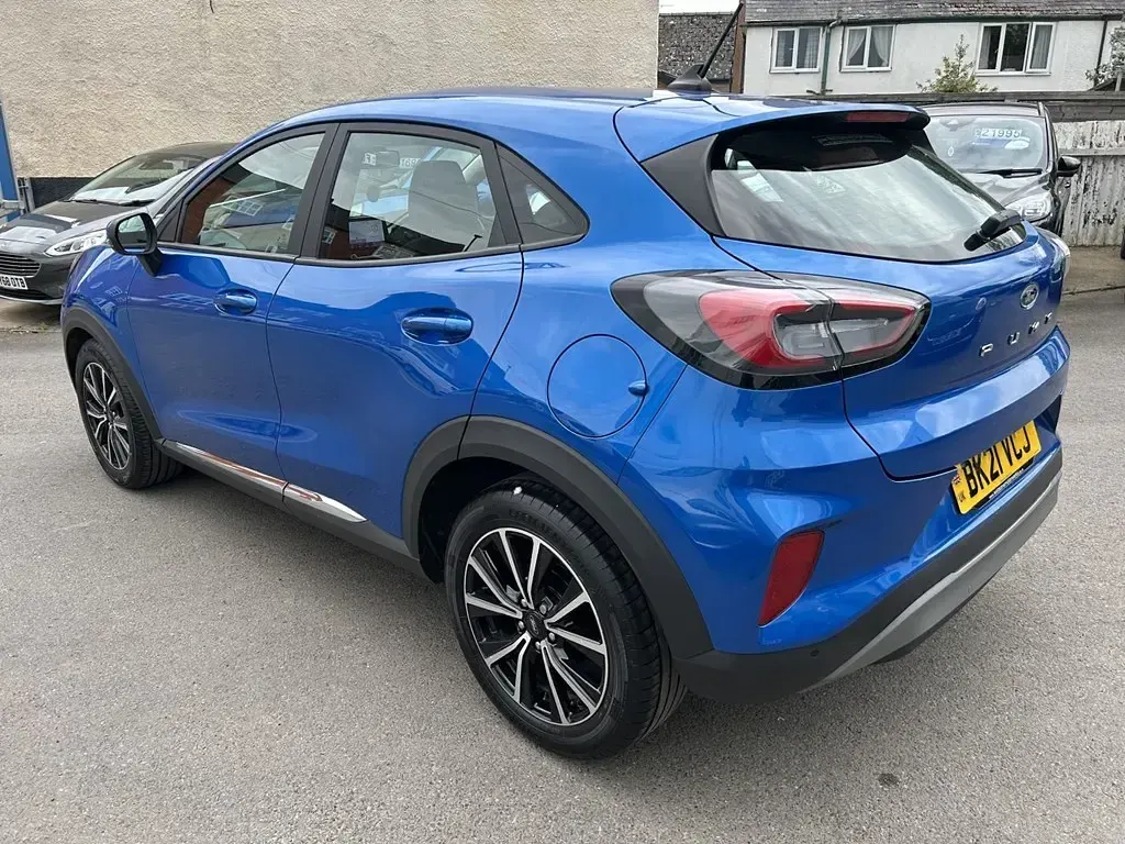 Used Ford Puma Titanium 125 HP (91 kW) 2021 Blue SUV