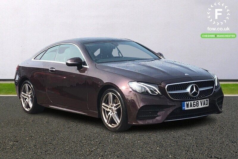 Red Used 2018 Mercedes E220 Active Coupe | £20,599 (Fair price) - Image 1/3