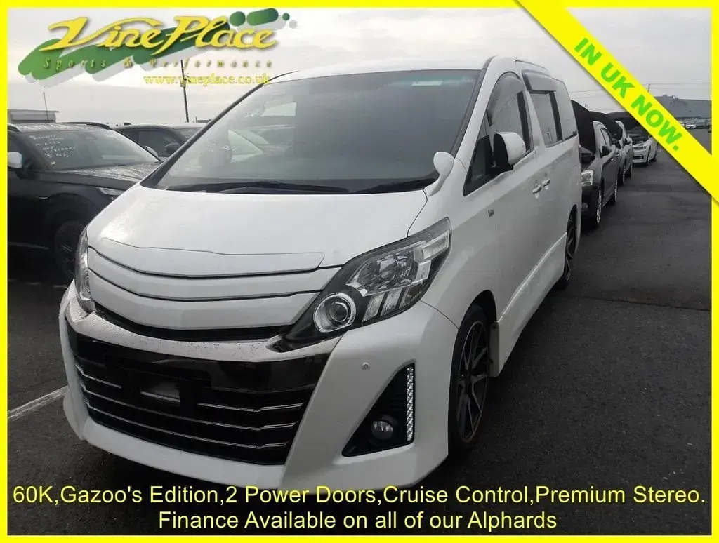 Used Toyota Alphard 2013 White MPV