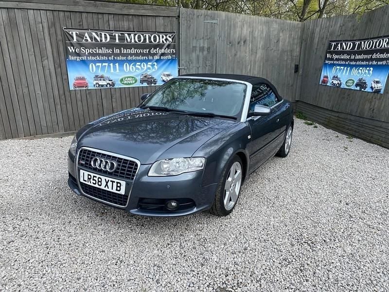 Used Audi A4 Cabriolet S-Line 2008 Grey Cabriolet