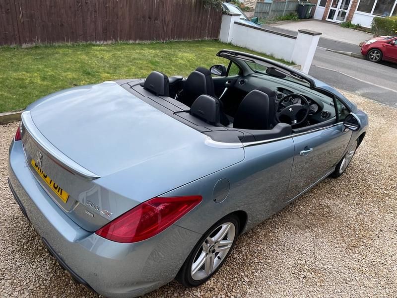 Gebraucht Peugeot 308 CC Active 112 PS (82 kW) 2013 Blau Cabrio