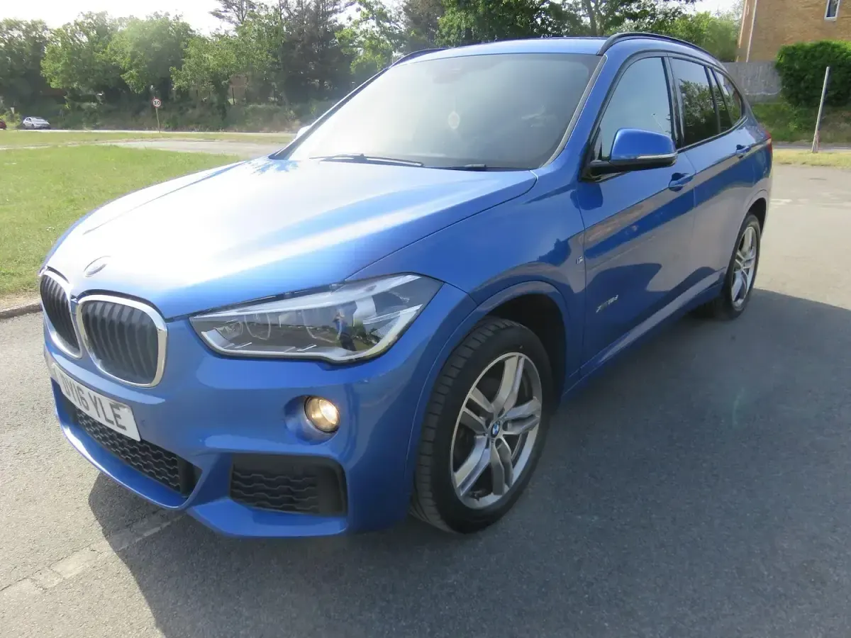 Used BMW X1 M Sport 150 HP (110 kW) 2016 Blue SUV