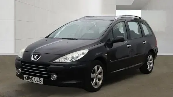 Used Peugeot 307 S 110 HP (80 kW) 2006 Black Estate