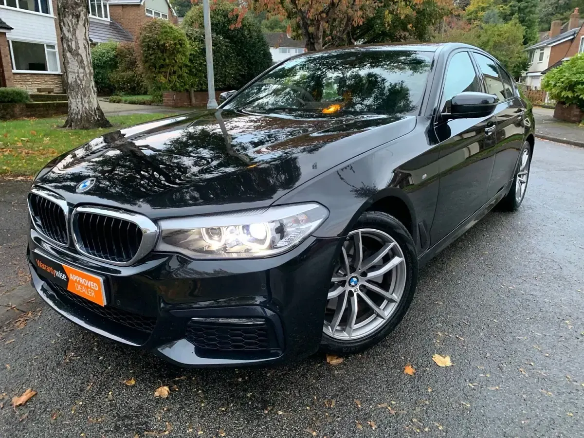 Used BMW 520 M Sport 2018 Black Sedan
