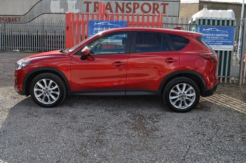 Second-hand Mazda CX-5 Inclusive 175 CP (128 kW) 2015 Roșu SUV