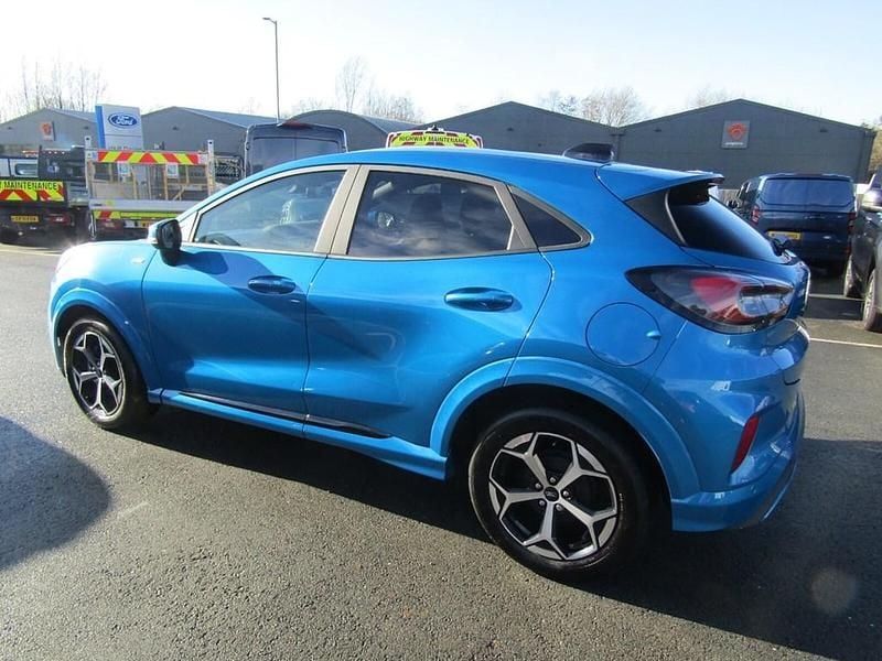 Used Ford Puma ST-Line 2025 Digital aqua blue Hatchback