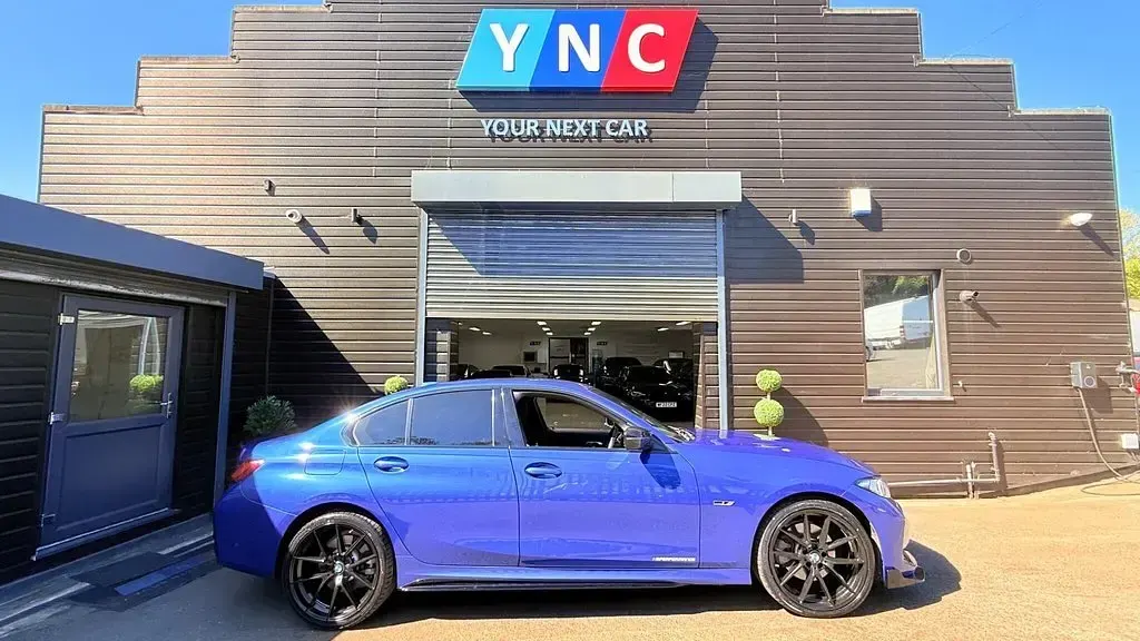 Used BMW 330e M Sport 288 HP (211 kW) 2023 Blue Sedan
