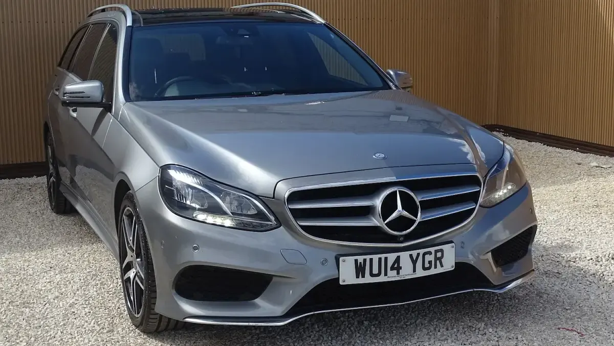 Used Mercedes E220 AMG 170 HP (125 kW) 2014 Silver Estate