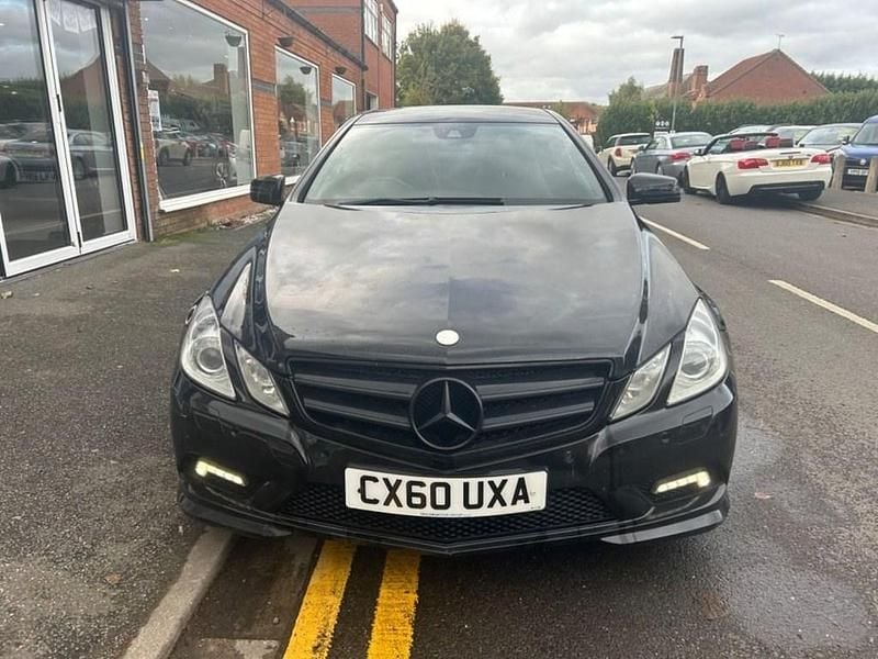 Used Mercedes E350 2010 Black Coupe