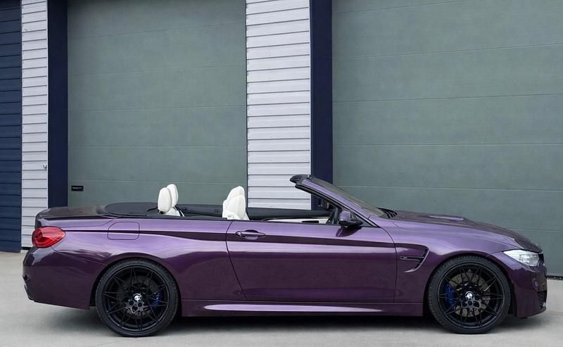 Used BMW M4 Cabriolet Competition Edition 2017 Purple Cabriolet
