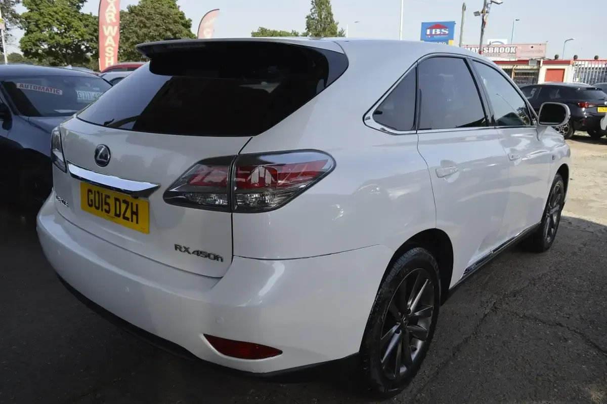 Used Lexus RX450h Sport Line 2015 White SUV