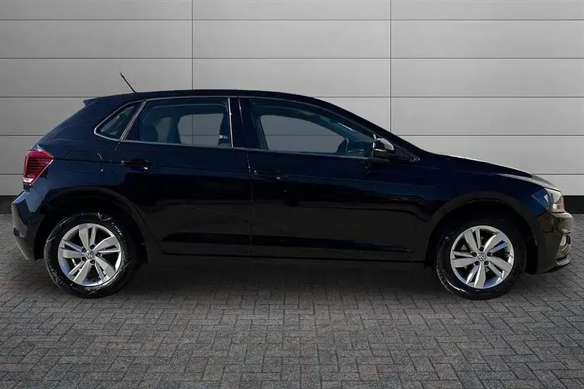 Used VW Polo Edition 95 HP (69 kW) 2019 Black Hatchback
