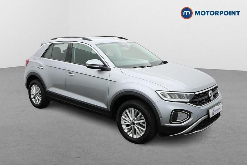 Silver Used 2023 VW T-Roc Life SUV | £20,049 (Fair price) - Image 1/4