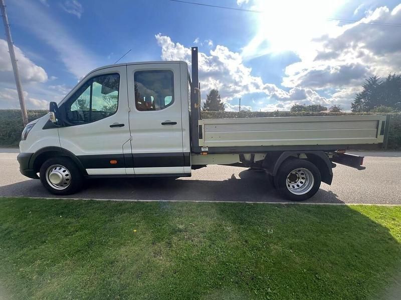 Used Ford Transit 130 HP (95 kW) 2021 White Cabriolet