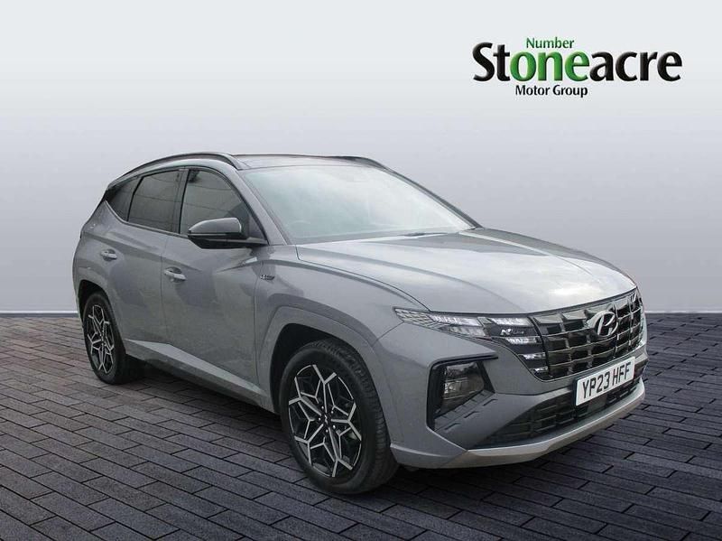 Grey Used 2023 Hyundai Tucson N Line SUV | £26,495 (Fair price) - Image 1/4