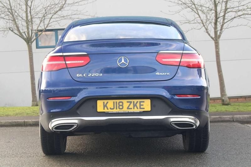Used Mercedes GLC220 Premium Plus 2018 Blue SUV