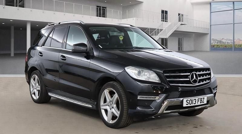 Black Used 2013 Mercedes ML250 AMG SUV | £10,950 (Fair price) - Image 1/4