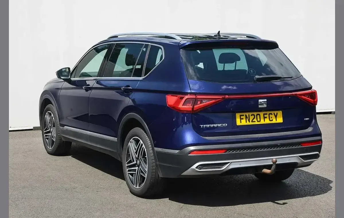 Used Seat Tarraco 4Drive 187 HP (137 kW) 2020 Blue SUV