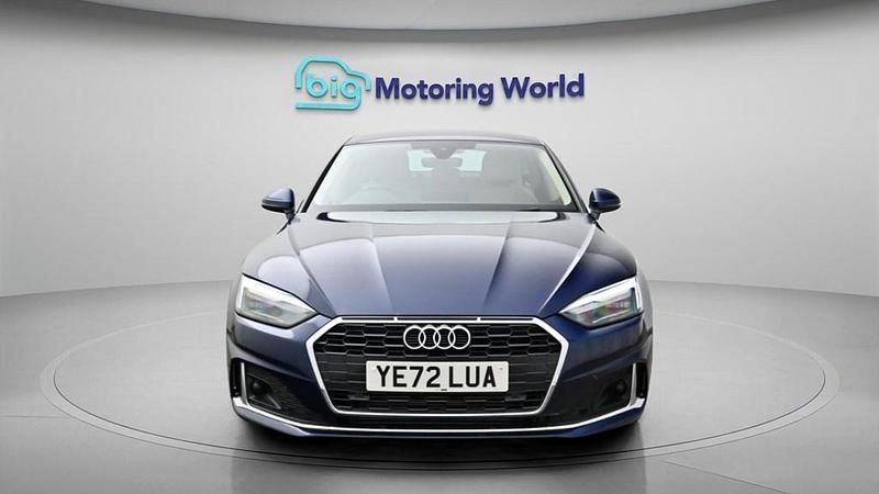Used Audi A5 Sportback Sport 150 HP (110 kW) 2022 Blue Hatchback