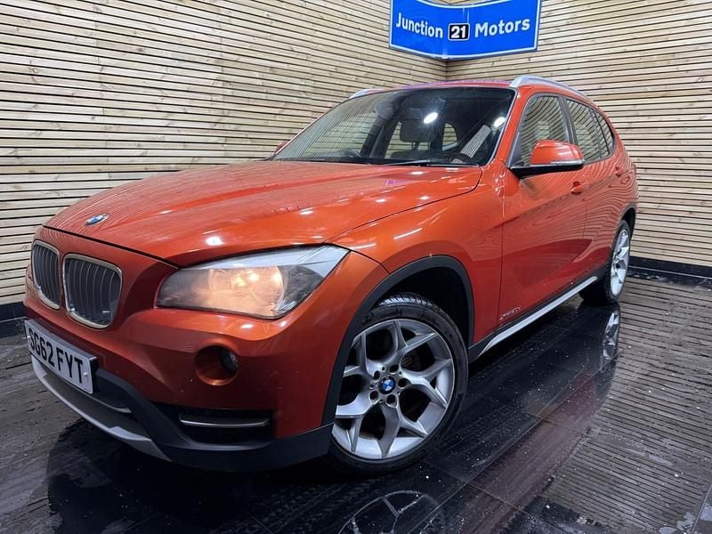 Orange Used 2012 BMW X1 xLine SUV | £5,290 (Fair price) - Image 1/4