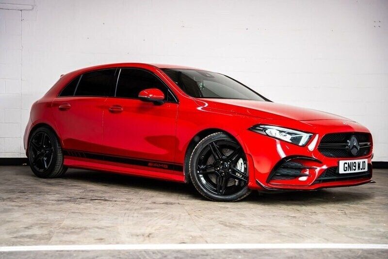 Red Used 2019 Mercedes A35 AMG AMG Hatchback | £17,500 (Good price) - Image 1/4
