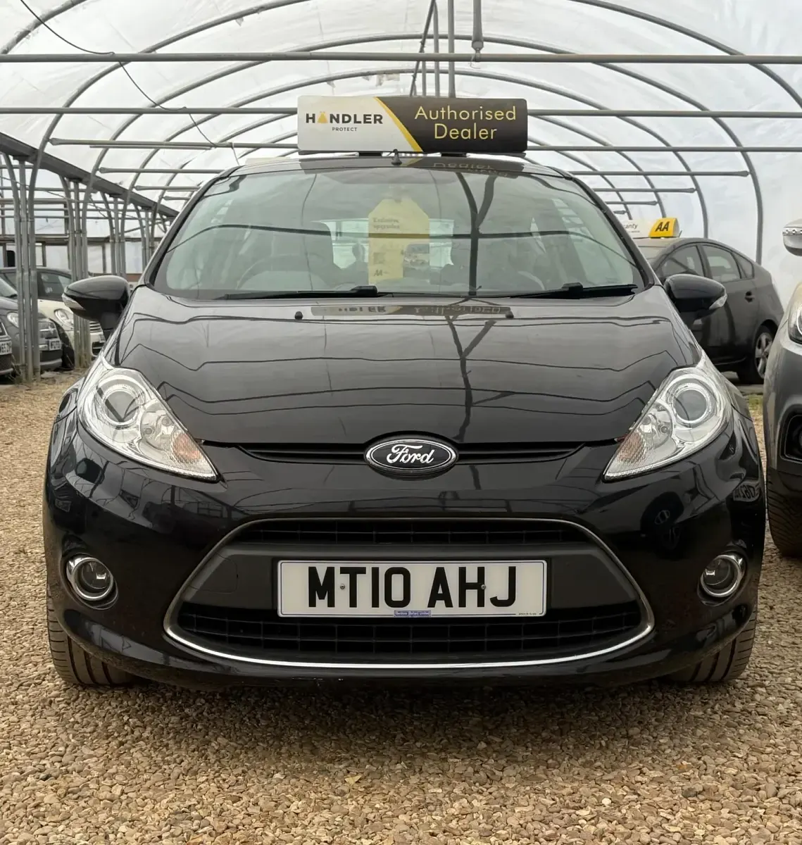 Used Ford Fiesta Zetec 96 HP (70 kW) 2010 Black Hatchback