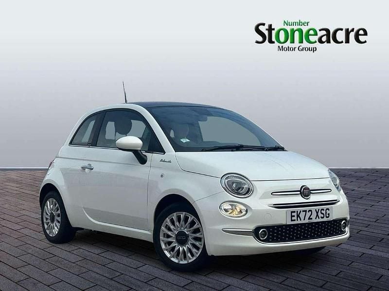 White Used 2022 Fiat 500 Dolcevita Hatchback | £9,995 (Fair price) - Image 1/4