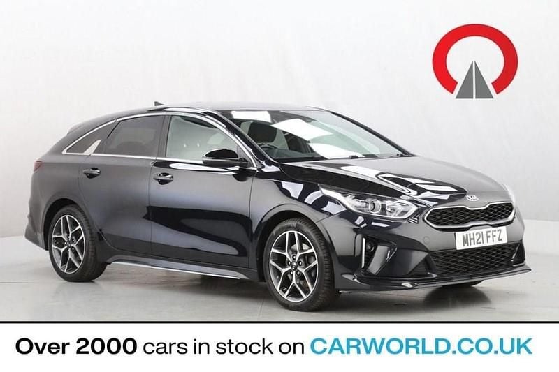 Black Used 2021 Kia ProCeed GT-Line Estate | £15,400 (Good price) - Image 1/3
