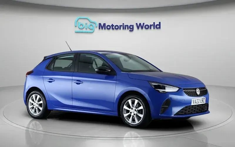 Used Vauxhall Corsa Edition 75 HP (55 kW) 2022 Blue Hatchback