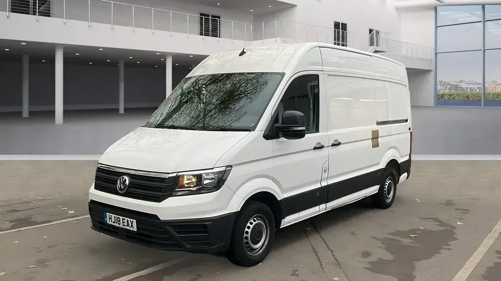 Begagnad VW Crafter Trendline 140 HK (102 kW) 2018 Vit Van