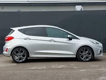 Used Ford Fiesta ST-Line 125 HP (91 kW) 2021 Silver Hatchback
