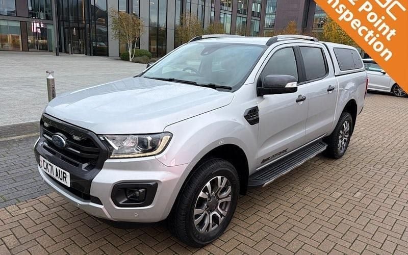 Silver Used 2021 Ford Ranger Wildtrack Pickup | £16,990 (Good price) - Image 1/3