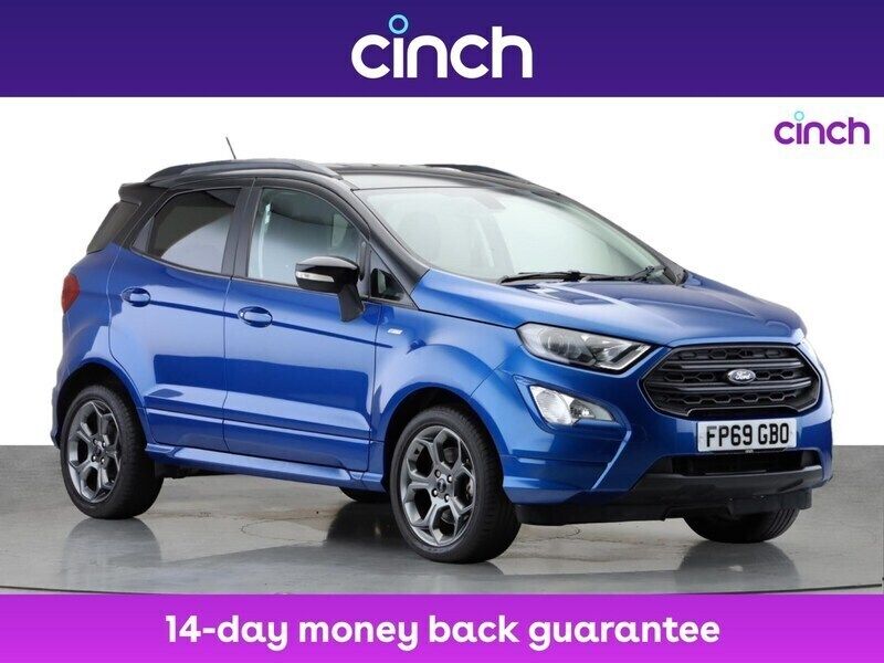 Blue Used 2019 Ford Ecosport ST-Line SUV | £11,789 (Fair price) - Image 1/3