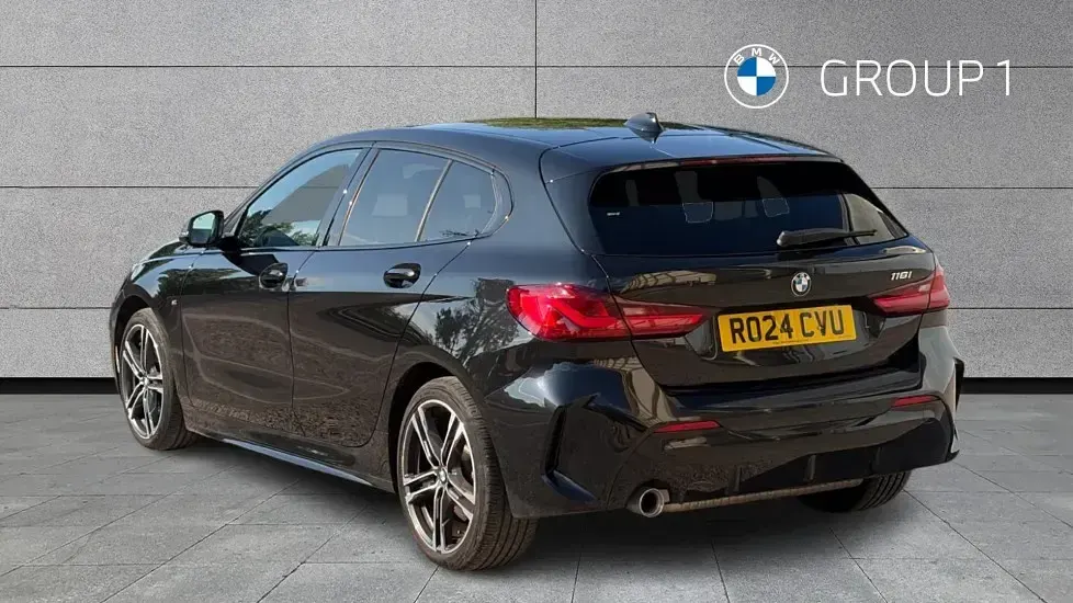 Used BMW 118 M Sport 134 HP (98 kW) 2024 Black Hatchback
