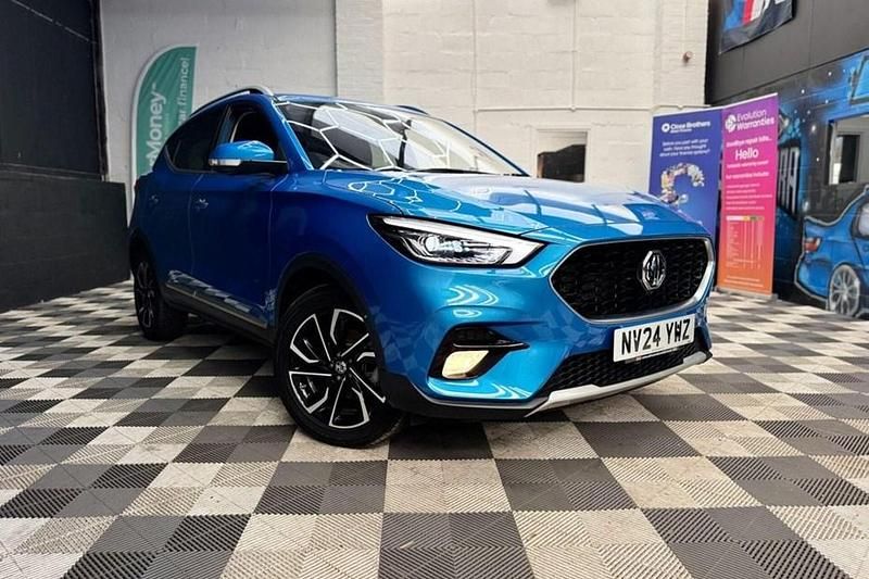 Used MG ZS Exclusive 106 HP (77 kW) 2024 Blue SUV