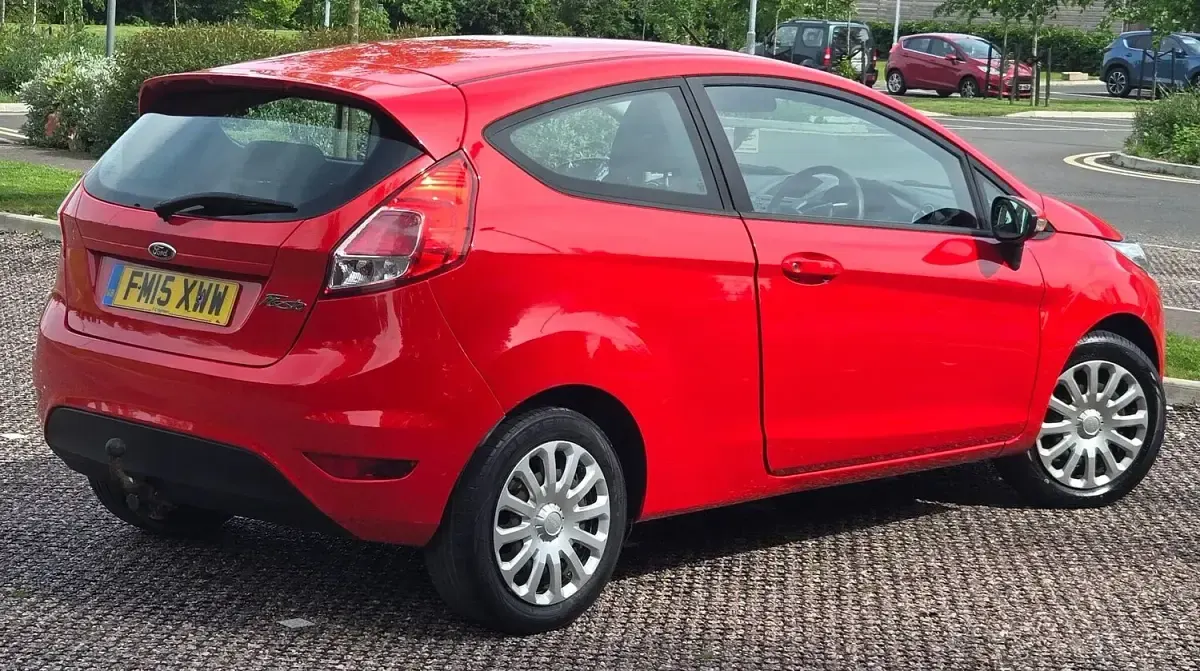 Used Ford Fiesta Style 2015 Red Hatchback